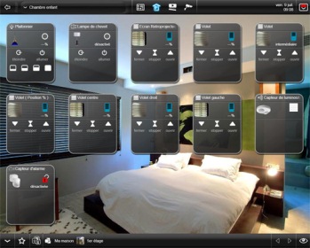 Domotique sur tablette